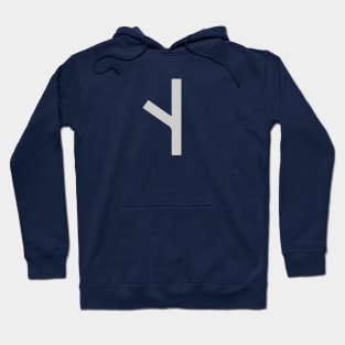 𐰭 - Letter NG - Old Turkic Alphabet Hoodie